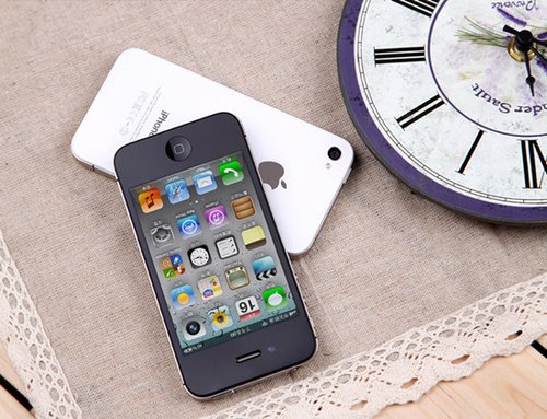 白色清新 苹果iPhone4S 西安最新市场报价