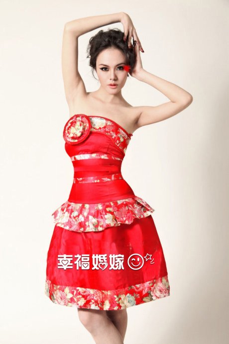 中式婚纱_中式婚纱服装(2)