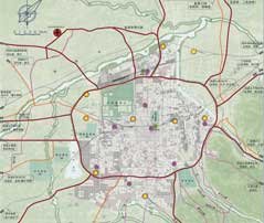 主城区对外交通规划图