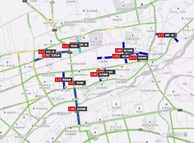 咸阳交警呼吁 高考期间城区机动车自主限号