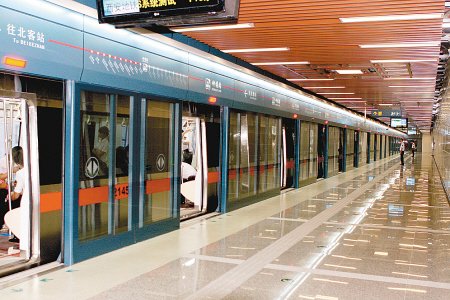 西安地铁二号线提前开通 8月底9月初试运营