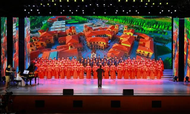 浐灞生态区代表队获西安红五月音乐会群众歌咏