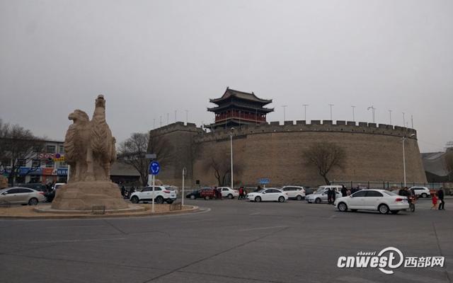 榆林南门城墙修缮后“首秀”以后将定期开放