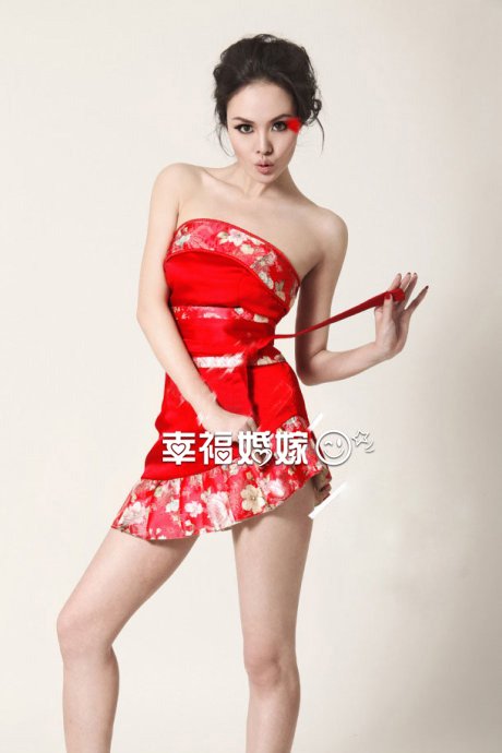 中国式婚纱_中国式婚纱礼服(3)