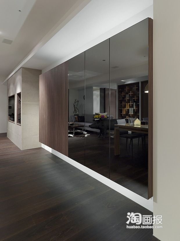 白骨精砸钱精装120平米四居室低调时尚美宅