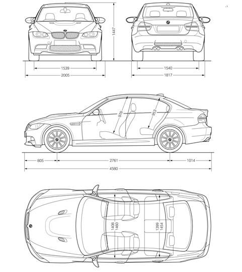 四门版m方程式赛车 bmw m3四门轿跑车风采