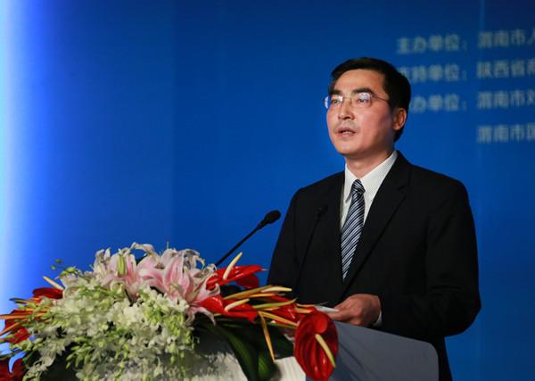 安徽省宣城市市委常委,副市长汪谦慎致辞