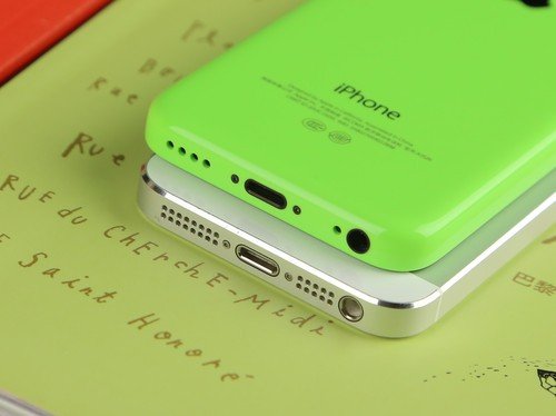 西安热卖旗舰机 苹果iPhone 5c\/5对比图赏