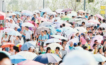 38.6℃创8月最高温 雷阵雨今赶走凶猛秋老虎
