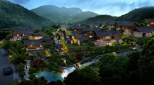 灵官峡四大主题——生态医疗旅游康养区