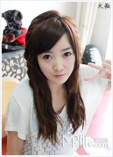 一看就会DIY清新日式辫发