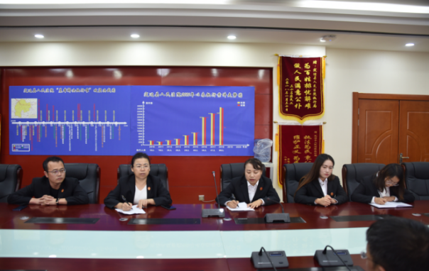 榆林中院视察督导定边法院扫黑除恶专项斗争