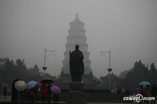西安上演十面霾伏!严重污染