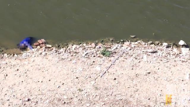 西安灞河一女子不幸落水身亡 年龄在三十岁左右