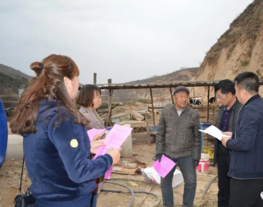 延川畜牧局逐村逐户对动物进行疾病排查_大秦