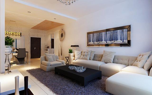 现代简约家装风格欣赏_大秦网_腾讯网