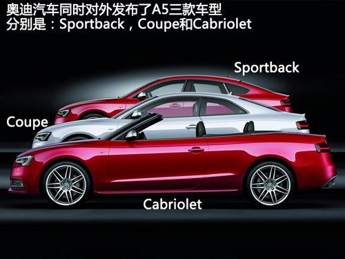 2012款奥迪A5/S5发布 小改款外加动力升级