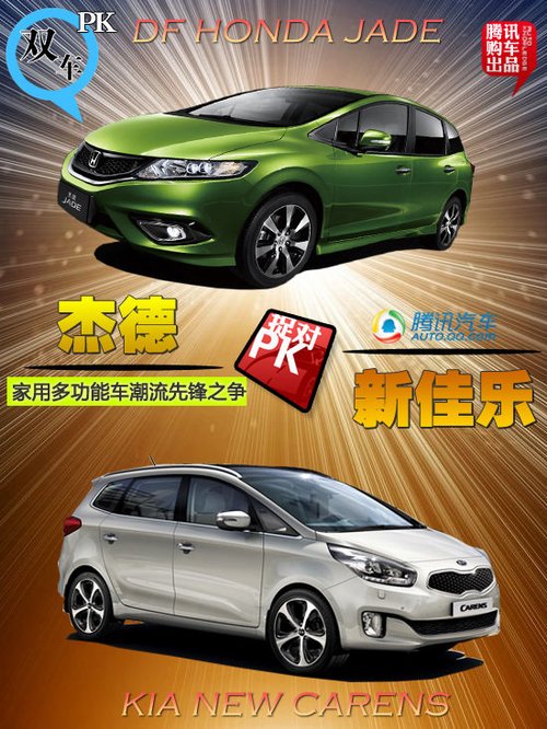 杰德对比佳乐 家用多功能车潮流先锋之争