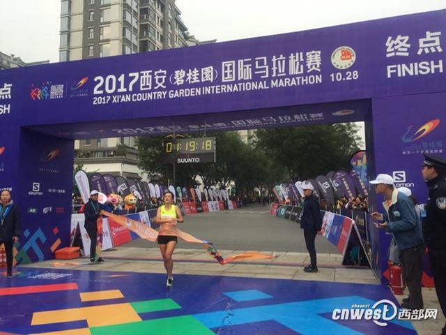 2017西安国际马拉松半程马拉松项目成绩出炉