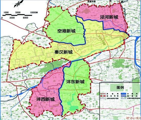 西咸新区总体规划发布提升为国家战略(图)_腾讯大秦网
