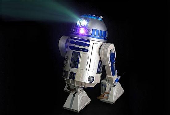 星球大战 r2 d2投影机器人