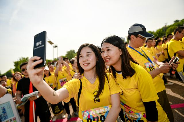 2018年西安城市乐跑赛举办 5000名选手参与跑
