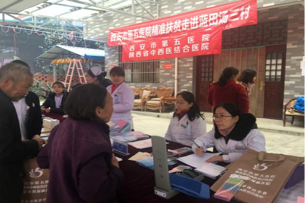市五院开展健康扶贫义诊暨药品捐赠活动
