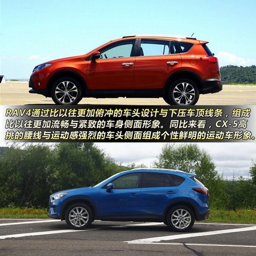 新RAV4对比CX-5 紧凑型城市SUV新品争霸战