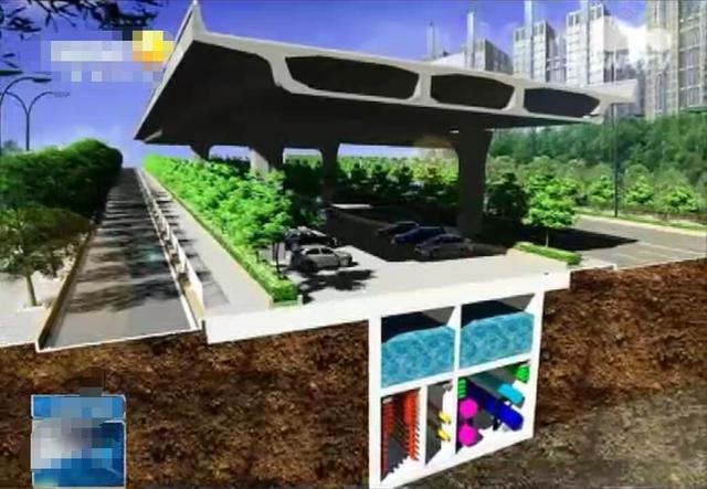 西安昆明路综合管廊靓照曝光 分为上中下三层