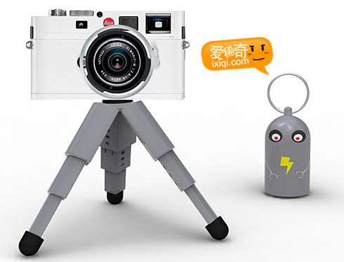 萌呆呆的便携式可爱小人三脚架DigiDudes~