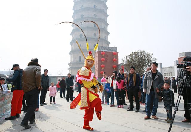 主题文化旅游亮眼 泾河新城崇文古塔会开幕