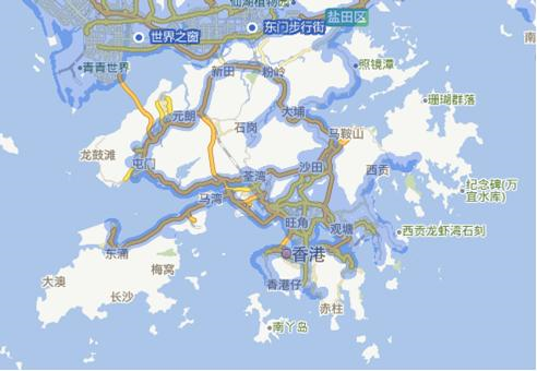 香港3D高清街景地图上线 腾讯地图覆盖城市增