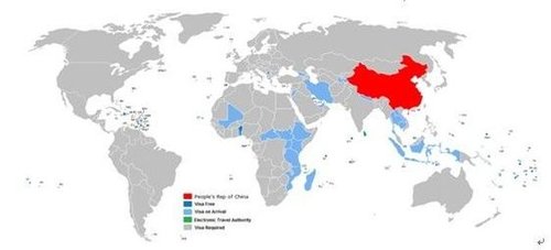 中国护照\地图\