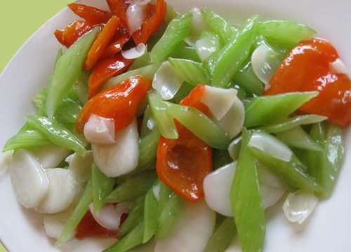 瘦脸西芹 轻松吃出上镜小脸