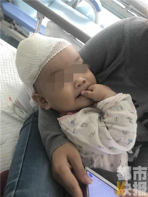 洛南八个月大男婴患重病急需手术 家人盼帮助