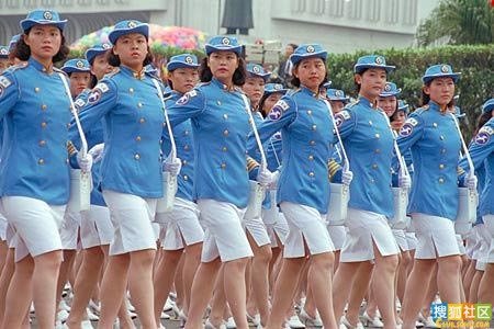 各国女兵检阅大比拼