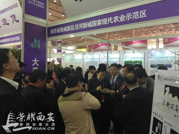 泾河新城现代农业项目亮相中国国际现代农博会