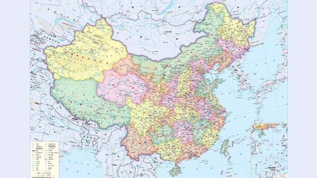 4k的部分中国地图