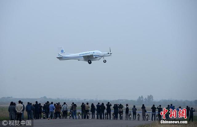 全球首款大型民用货运无人机蒲城演示飞