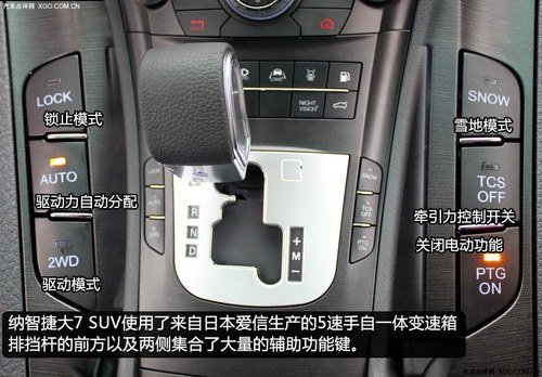 大秦汽车 车型导购  正文 纳智捷大7 suv的轴距达到了2910mm,但仅布置