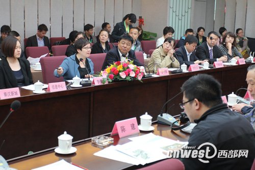 “境外媒体看陕西”采访团关注西咸新区建设