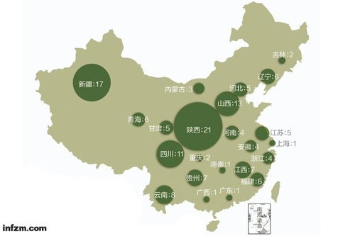1997年以来陕西至少21个县提出撤县设市(区)