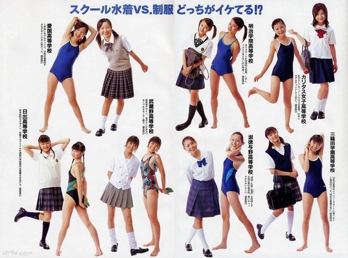 日本校服:小清新里的青春荷尔蒙_大秦网_腾讯网