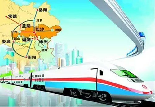 重大利好 长株潭轻轨湘潭一号线设置有步步高