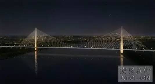 杨梅洲大桥效果图