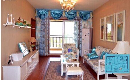 32.8万购高科.花漾年华80平米全名品精装现房