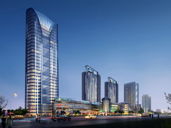 中轴线、新中心 湖北时代天街即将面世_频道