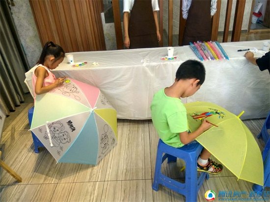 理想国·北金彩绘雨伞DIY活动温馨落幕_房产
