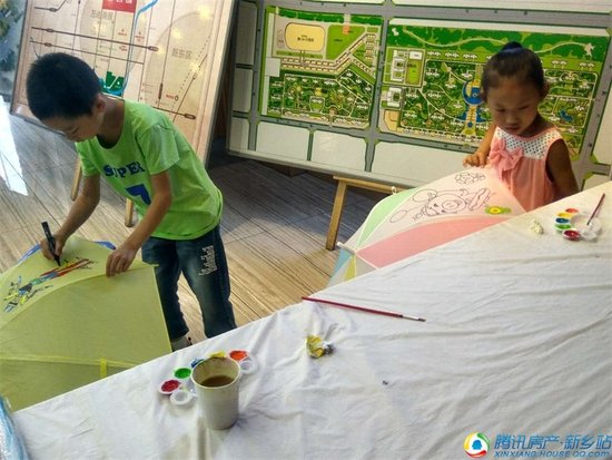 理想国·北金彩绘雨伞DIY活动温馨落幕_房产