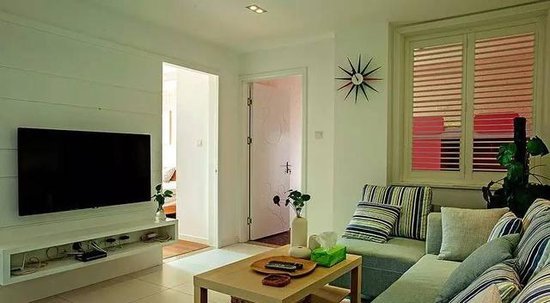 88平两房改三房 现代简约条纹控_房产内江站_腾讯网